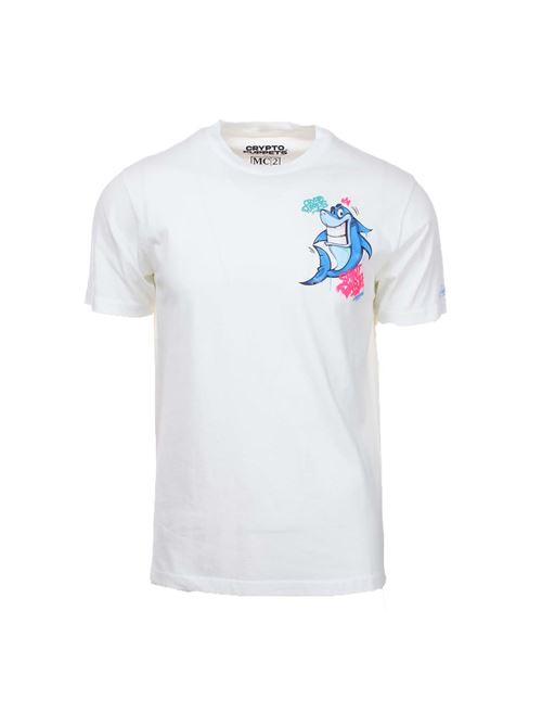 T-shirt Crypto Shark Saint Barth MC2 | TShirt | POT106500D01N